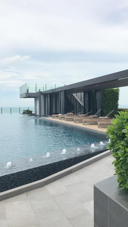 パッタヤーThe Base Highfl Seaviewアパートメント エクステリア 写真